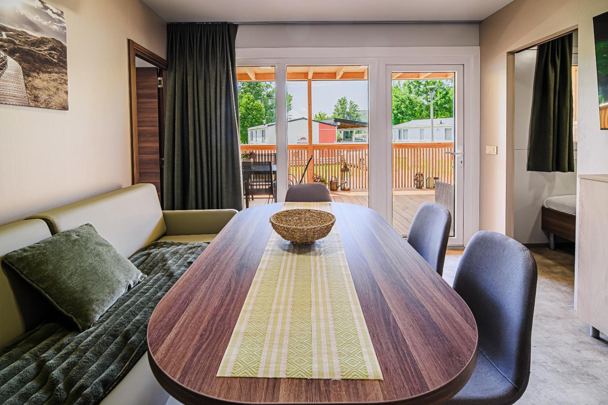 Premium Mobile Homes With Thermal Riviera Tickets Catez ob Savi Eksteriør bilde
