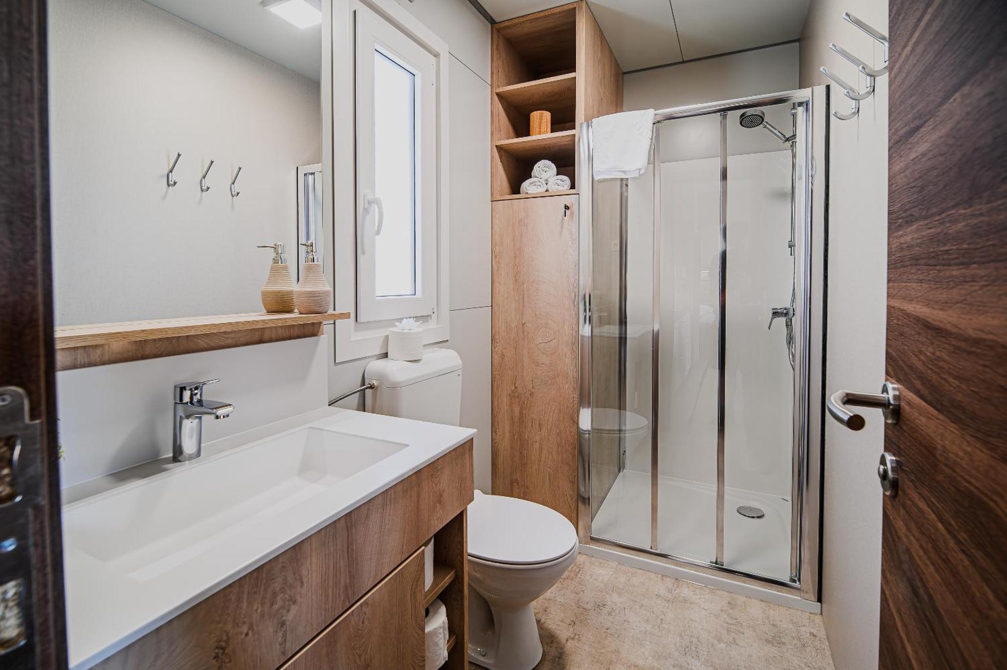 Premium Mobile Homes With Thermal Riviera Tickets Catez ob Savi Eksteriør bilde