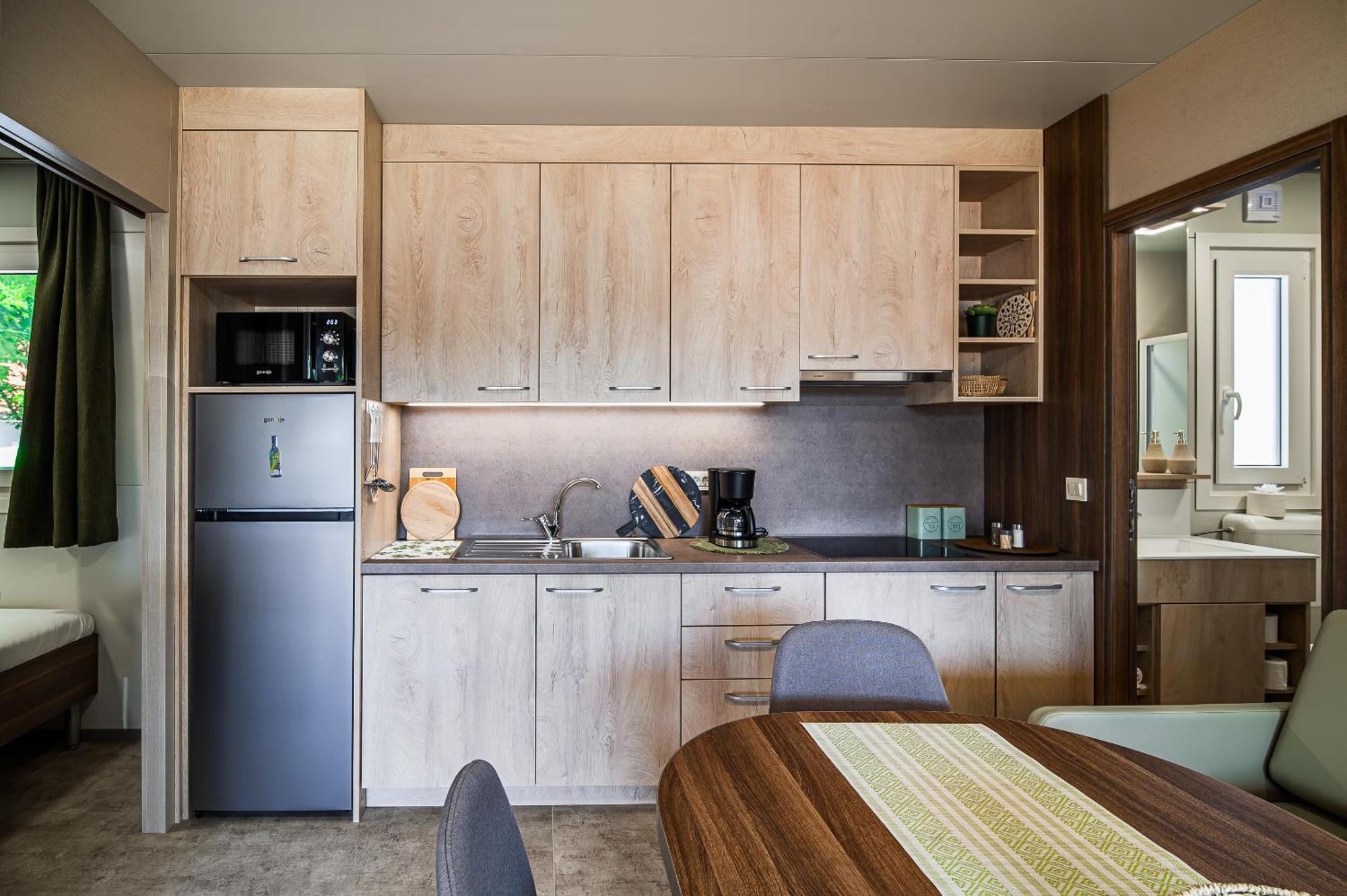 Premium Mobile Homes With Thermal Riviera Tickets Catez ob Savi Eksteriør bilde