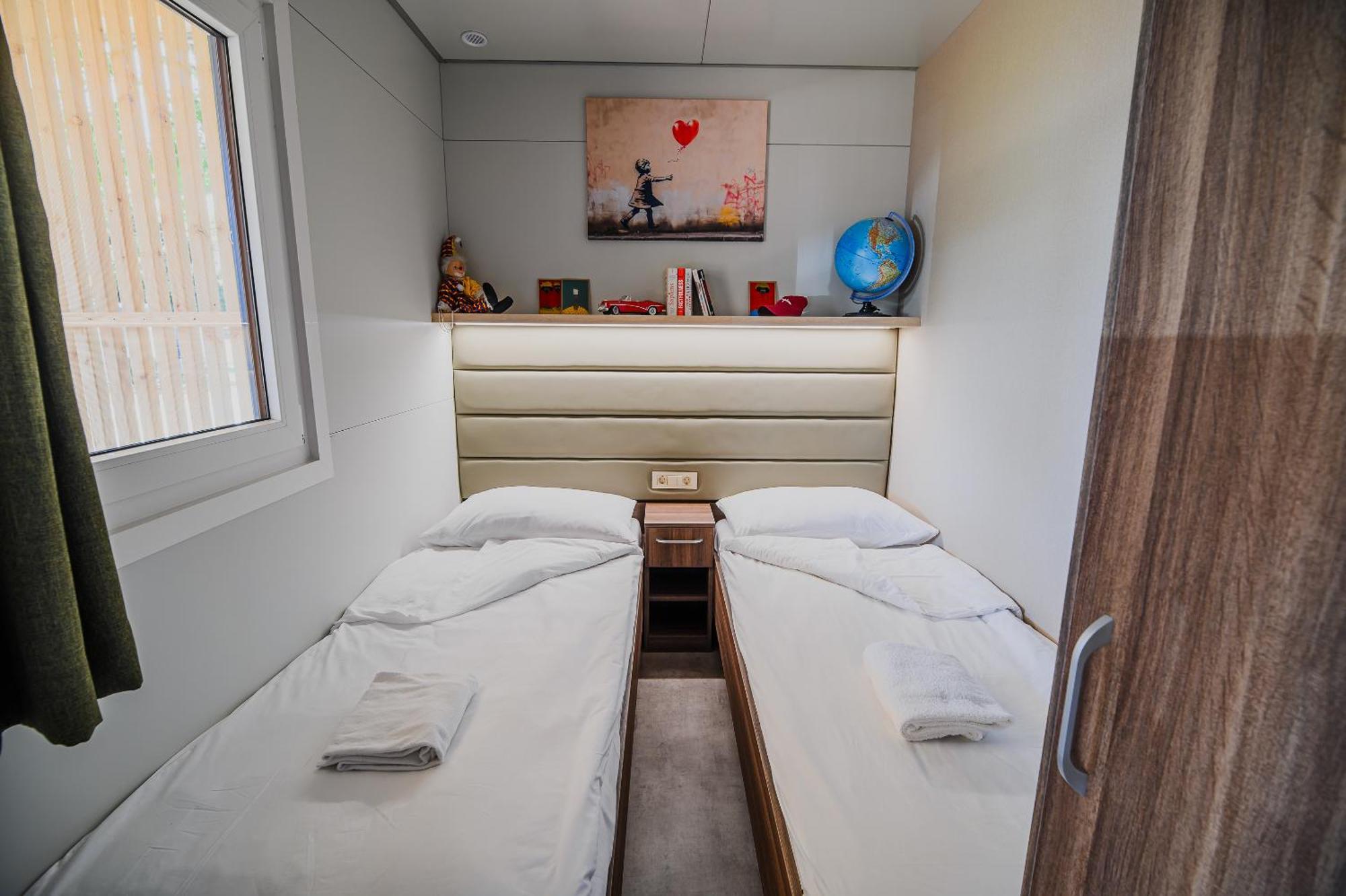 Premium Mobile Homes With Thermal Riviera Tickets Catez ob Savi Eksteriør bilde