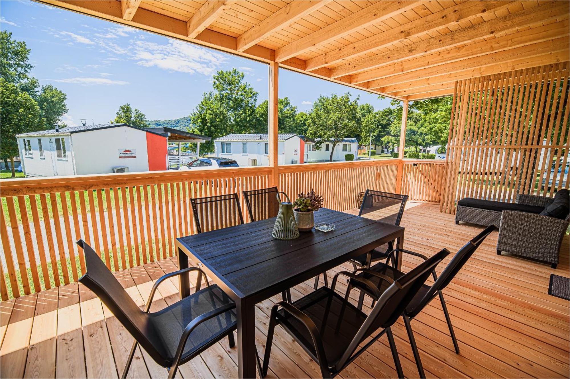 Premium Mobile Homes With Thermal Riviera Tickets Catez ob Savi Eksteriør bilde