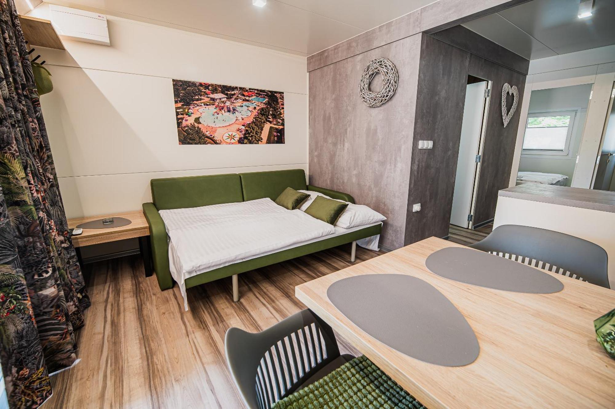 Premium Mobile Homes With Thermal Riviera Tickets Catez ob Savi Eksteriør bilde